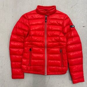 BMW Vibrant Red Jacket Sz XS womens